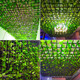 Simulation plant rattan creeper grape leaf green leaves plastic fake flower water pipe winding vine ceiling decoration