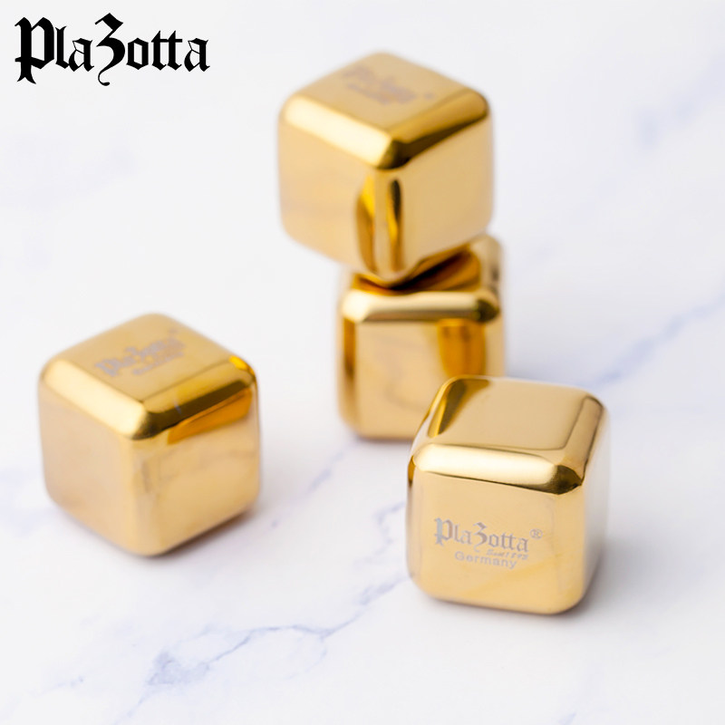 German plazotta 304 stainless steel ice cube ice pellet metal iron ice frozen steel ice tartar quick-frozen metal ice