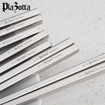 Germany Plazotta 304 Home Stainless Steel Anti-slip Chopsticks All Stainless Steel Home Set