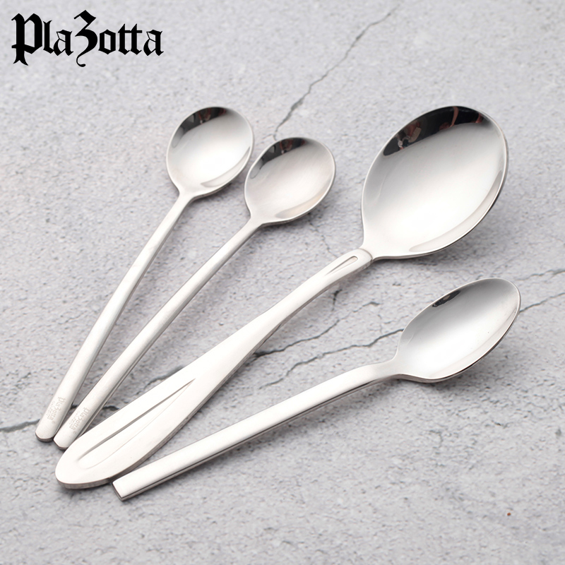 German plazotta coffee scoop ice cream small spoon all stainless steel stirring spoon seasoning spoon dessert spoon