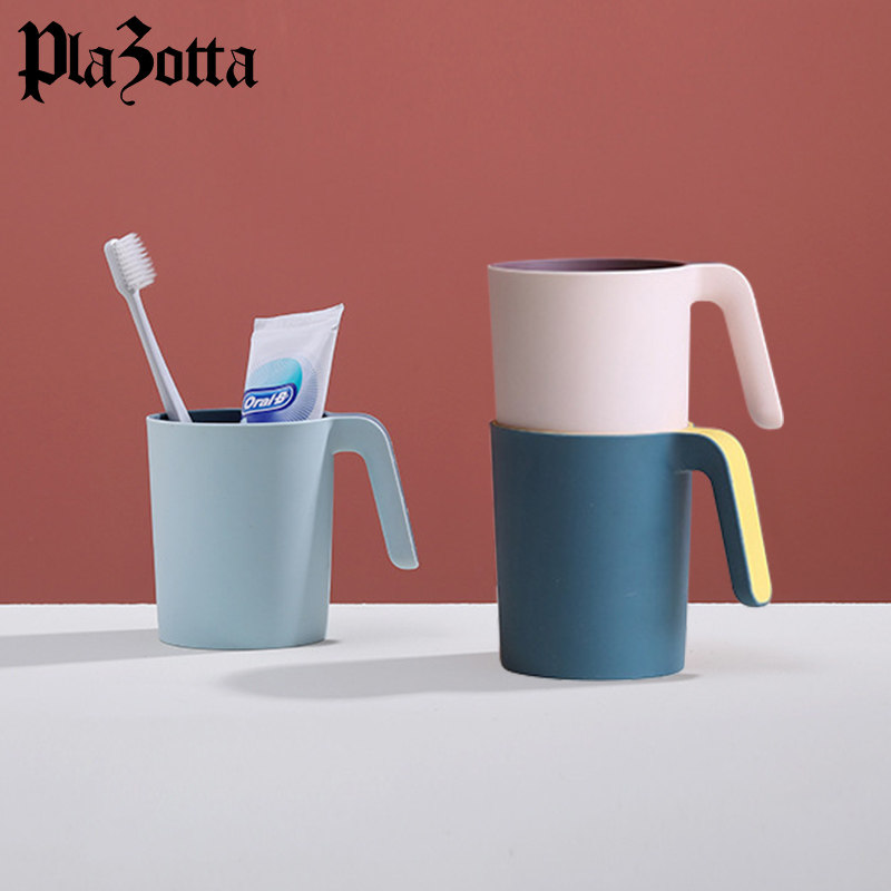 German Plazotta Creative Bicolor Mouthwatering Cups Toothbrush Cup Lovers Cups Toothbrush Cups Students Dorm Cup-Taobao