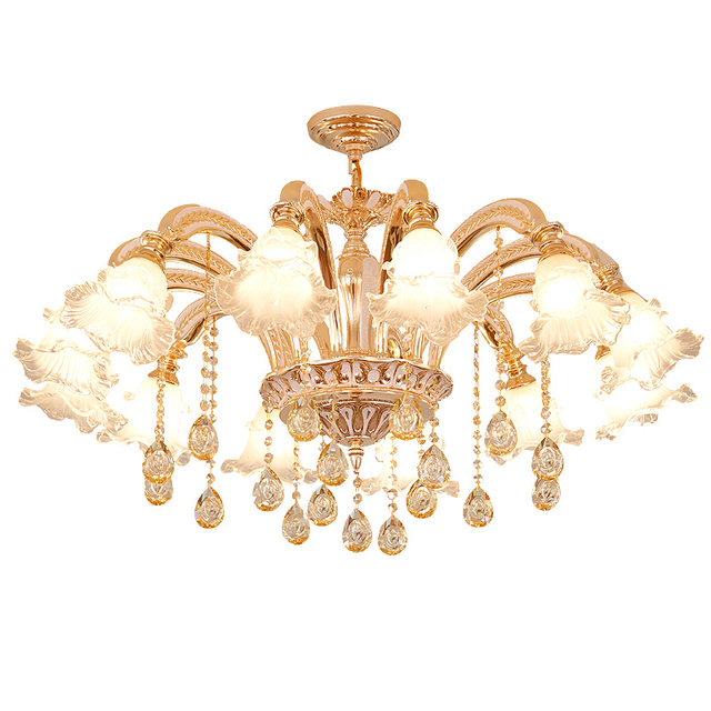 European-Style Living Room Lamp, Luxurious and Creative, with a Unique and Elegant Design, Simple European Chandelier, Modern Post-Modern Bedroom and Dining Room 2025 New Model