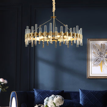 Postmodern Fashionable Light Luxury Chandelier Designer Simple and Elegant Personalized Home New Trendy Living Room Dining Room Lamp