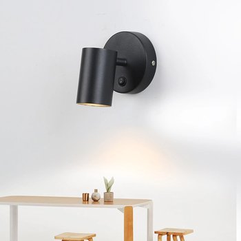 Modern Minimalist Bedroom Bedside Wall Lamp Nordic Living Room Staircase Hallway Dressing Room Decorative Led Lighting with Switch