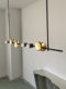 Scandinavian Post-Modern Chandelier Long Led Restaurant Lamp Accessible Luxury Art Model Room House Bar Designer Lamps