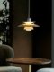 Modern Minimalist Nordic Danish Ph5 Designer Pendant Light for Restaurant, Bar, Bedroom, Clothing Store, Single-Head Ufo Chandelier