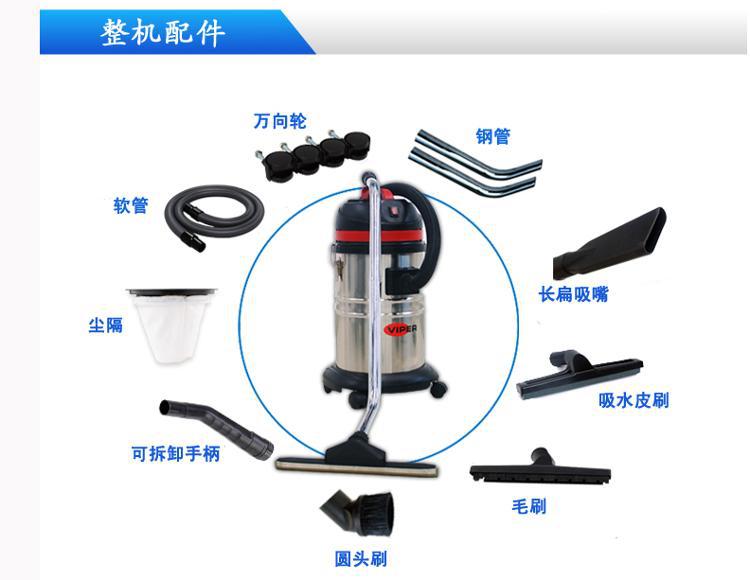 Máy hút bụi chính hãng Liqi tiên tiến mạnh mẽ Máy hút bụi khô và ướt sử dụng kép Weiba LSU 135-CN - Máy hút bụi robot hut bui xiaomi