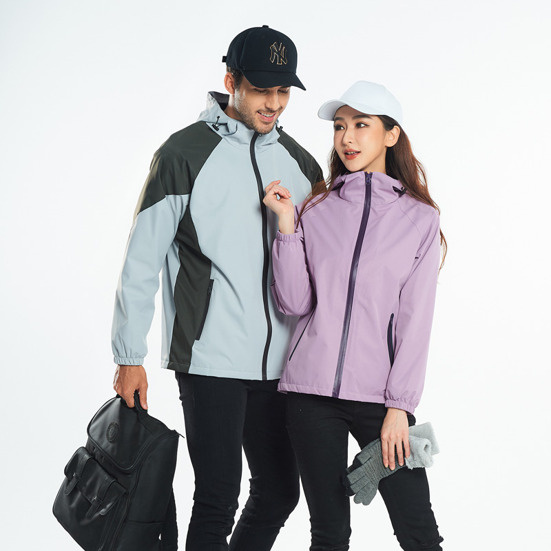 Spring and autumn and winter soft shell single layer tide brand stormtrooper men's and women's sports breathable jacket windproof windbreaker mountaineering clothing