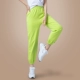J961 Зеленые буквы брюки