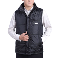 Quần áo mùa thu đông ở người già nam vest cotton nam trung niên dày cotton ấm vest cotton vest vai bố mặc bên ngoài mặc áo vest trung niên