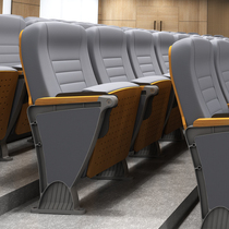 Manufacturer customized auditorium chair row chair with writing board Soft bag Cinema Chair Ladder Training Report Hall Meeting Seat