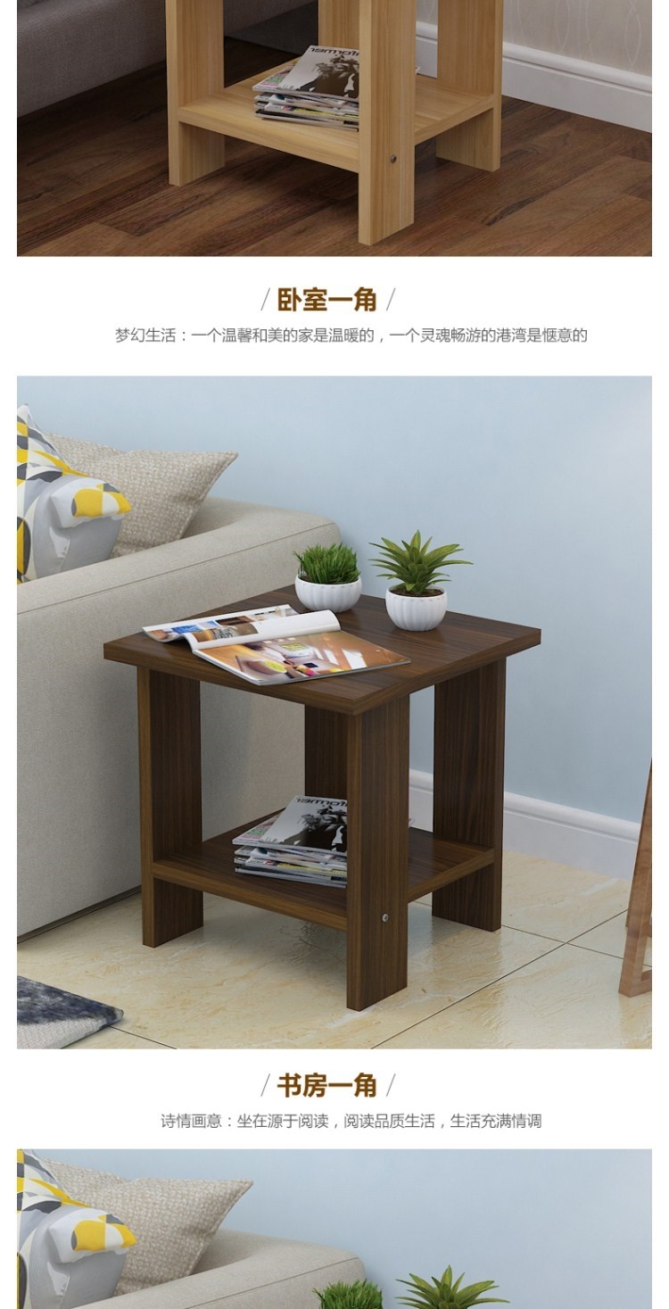 ZW ký túc xá góc đơn bàn thấp bàn cà phê nhỏ vuông nhỏ vài phòng ngủ giá rẻ đơn giản cho thuê nhà trà bàn nhỏ đồ nội thất - Bàn trà bàn trà kính cường lực