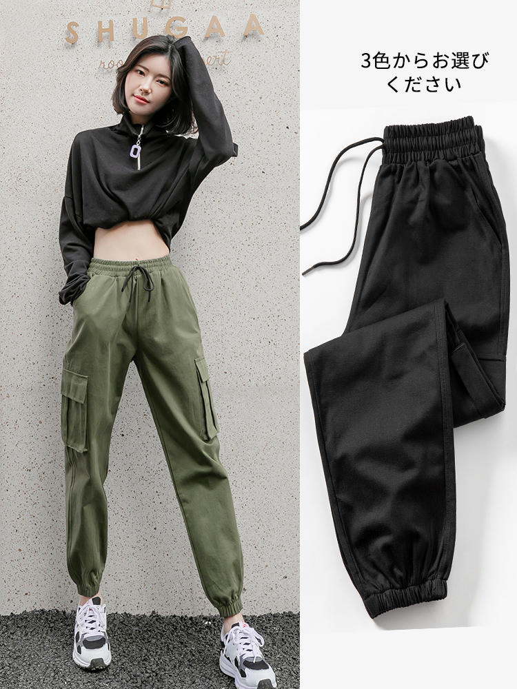 2022 Spring Autumn New High Waist Ankle Crew Pants Women's Thin Korean Style Loose BF Fashionable Straight Casual Pants