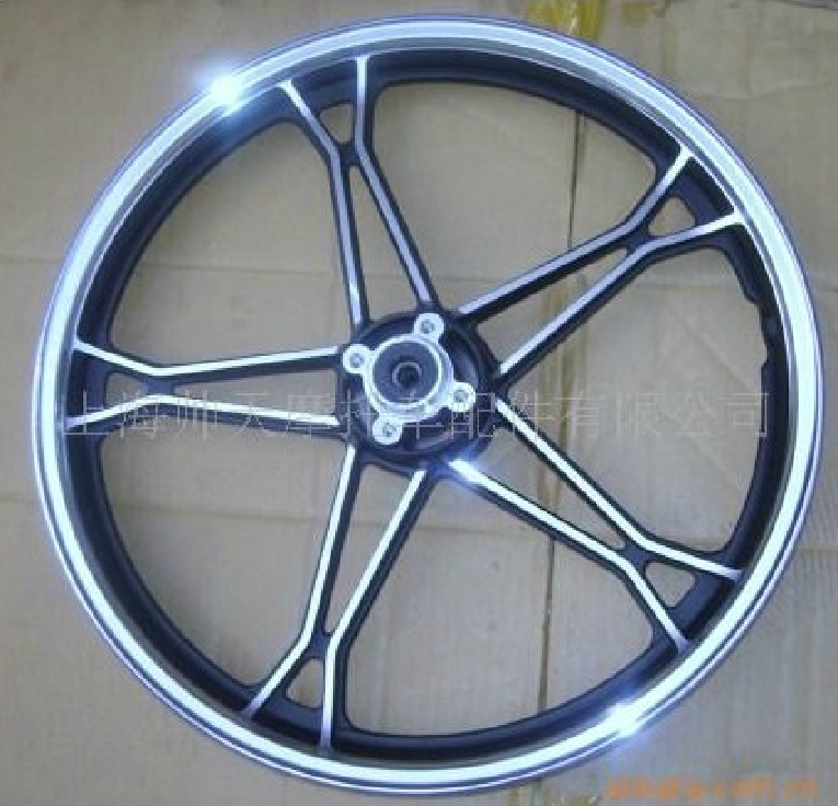 Áp dụng cho Suzuki GN125-2 bánh trước nhôm phía trước vòng thép bánh trước phụ tùng xe máy - Vành xe máy giá lốp xe lead bánh sau