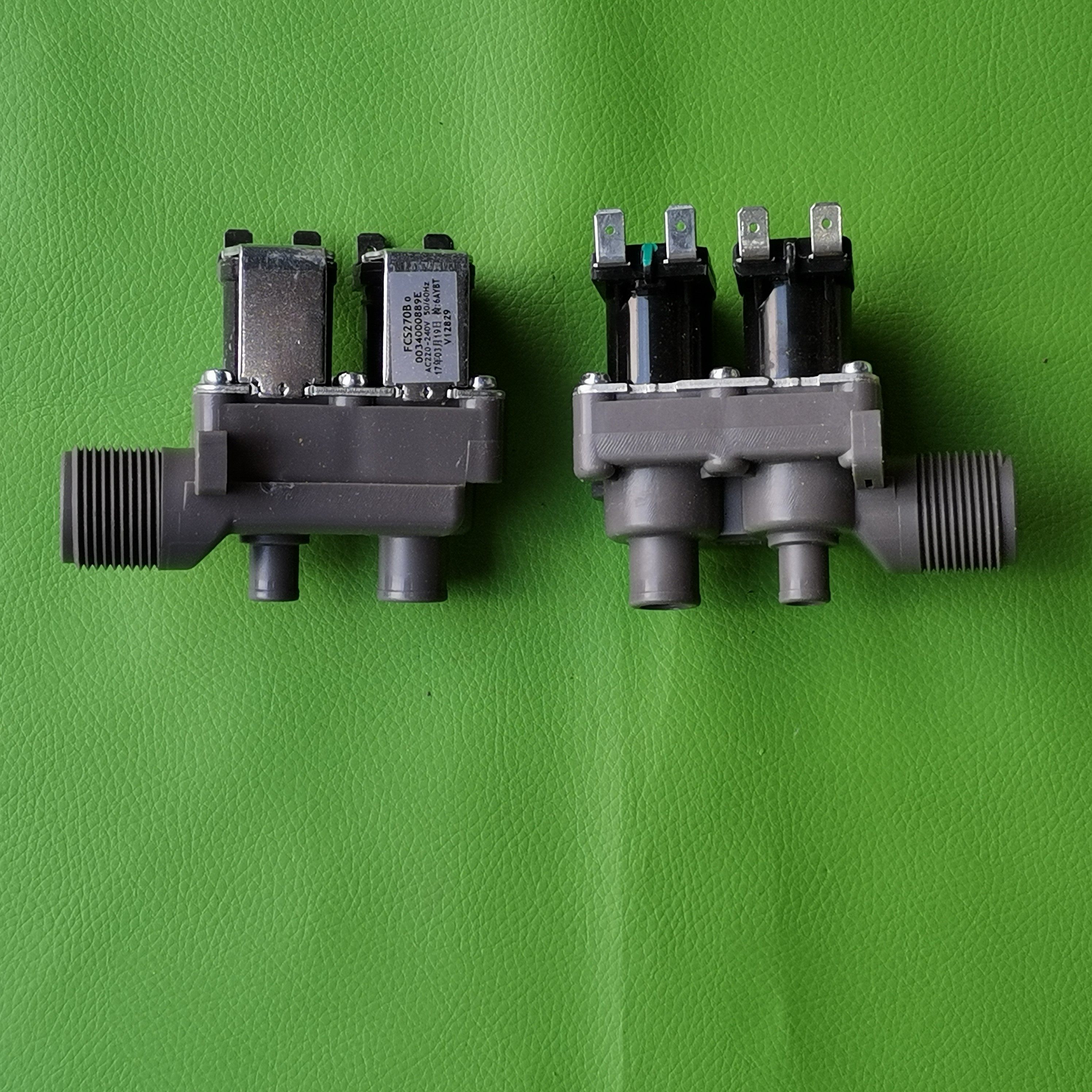 Haier original fitted wave wheel fully automatic washing machine solenoid valve XQB100-BTC1288 water inlet valve double valve 889E