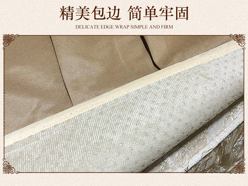 Sofa da châu Âu bọc đệm bốn mùa trượt phổ hiện đại vải đơn giản 123 kết hợp L chaise cover khăn - Ghế đệm / đệm Sofa thảm trải ghế gỗ