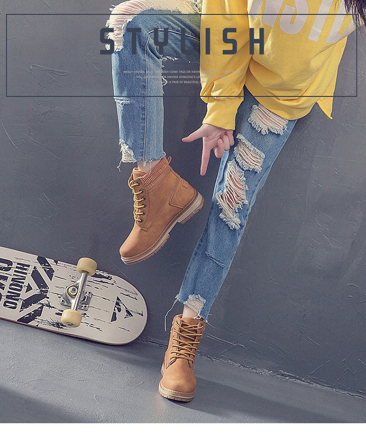 Women's Winter Ankle Boots: Fleece Lined Martin Style - Product image 6