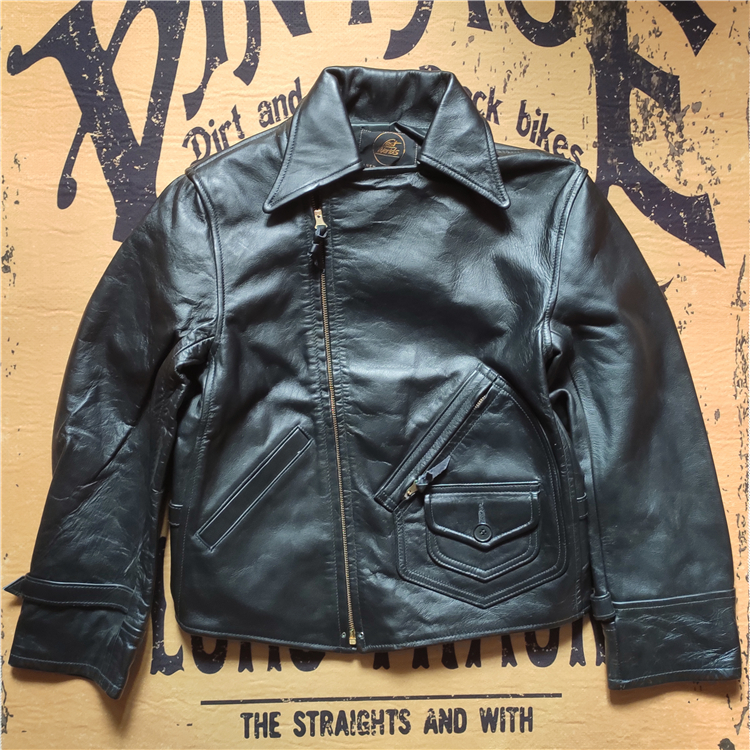 Japanese version of the small size of LOST WORLDS American horse leather motorcycle leather clothing