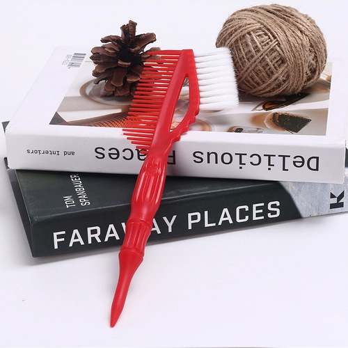 Крем-краска для волос, инструмент «сделай сам», профессиональная масляная расческа для краски для волос, парикмахерская, односторонняя и двусторонняя перманентная завивка, окрашенные черные волосы, щетка для ухода за перевернутой пленкой