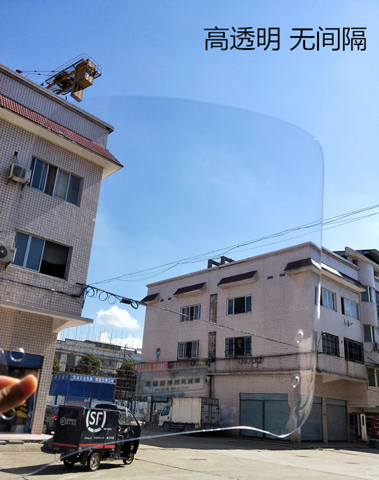 Kính chắn gió trước xe máy điện plexiglass kính chắn gió vạn năng dày gương mùa đông tấm chắn xe máy