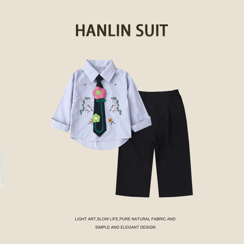 Children's Formal Wear, Spring and Autumn British Style, Flower Boy Birthday Party, Small Suit, Boys' Handsome Suit Set, Host Performance Outfit Children's Formal Wear, Spring and Autumn British Style, Flower Boy Birthday Party, Small Suit, Boys' Handsome Suit Set, Host Performance Outfit