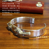 艺蚀 Handmade silver jewelry Goro Takahashi style Indian culture bird dot gold eagle claw bracelet free shipping