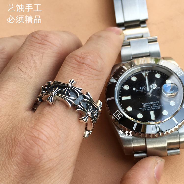 Bague homme en Argenterie - Ref 3089564 Image 16