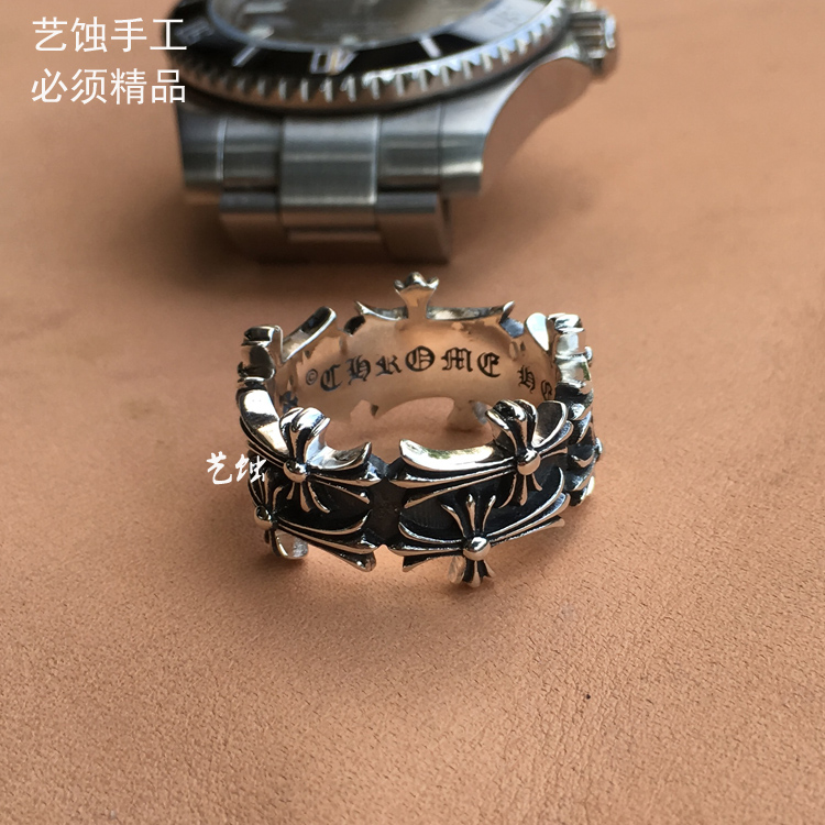 Bague homme en Argenterie - Ref 3089564 Image 8