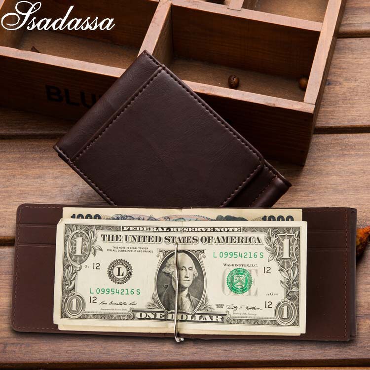 2026 Creative New Style Large Money Clip Korean Version Casual Men's Wallet Dollar Clip Short Solid Color Buckle Card Holder 2026 Creative New Style Large Money Clip Korean Version Casual Men's Wallet Dollar Clip Short Solid Color Buckle Card Holder