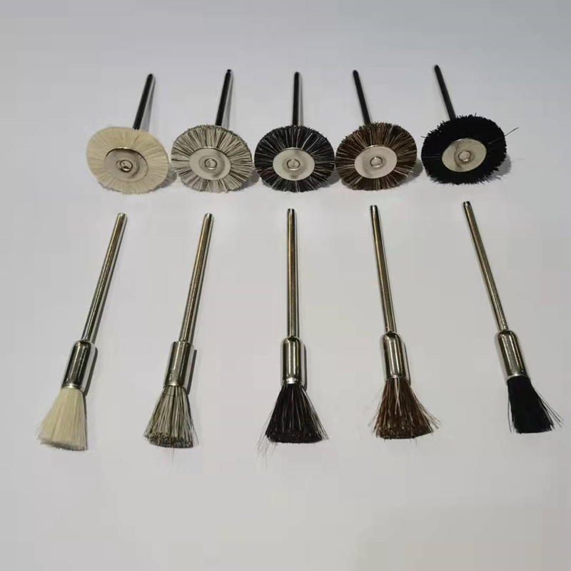 With shank hair sweep Jewelry Tool Polished with shank Round small hair sweeping hanging mill with polished polished small hair sweep wheel