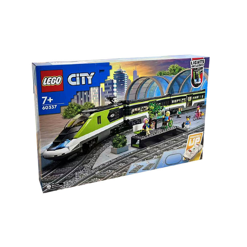 Lego City Series 60337 Express Passenger Train Children's Educational Building Block Toy Gift