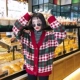 Mùa thu đông 2018 mới áo len gió lười nữ phiên bản Hàn Quốc của áo len bf gió rộng headband áo khoác sinh viên hoang dã áo kiểu nữ de thương