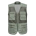 Ưu đãi đặc biệt mùa hè trung niên nhiều túi áo vest lưới vest vest nam vest mỏng vest mùa hè nam - Dệt kim Vest len dệt kim Dệt kim Vest