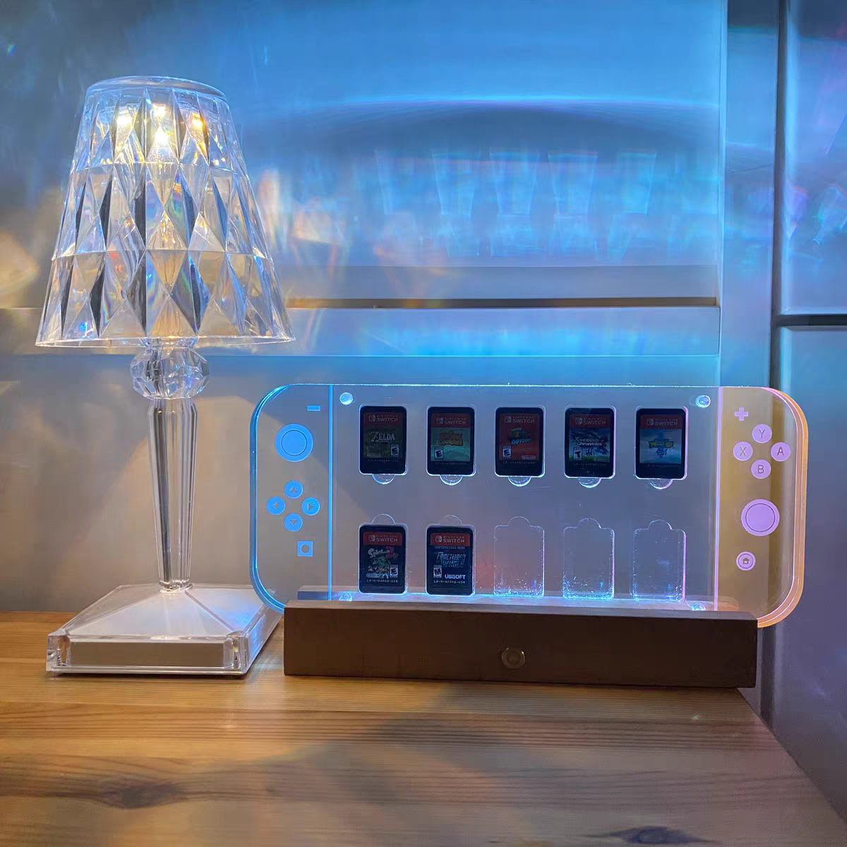 Boss Liang Nintendo Switch Cassette Box NS Cassette Box Acrylic Game Magnetic Absorption Nano Box OLED Peripheral