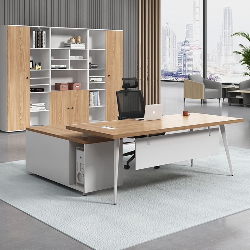 Shul Up Boss Desk Chair Combination Brief Modern President Desk Big Bandae Fashion Desk Manager Desk Manager Desk