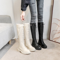 Western Knights Boots and white boots 2022 small boots with a knee boots