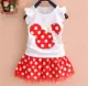Quần áo bé gái 1234 tuổi Quần áo trẻ em công chúa đầm ngắn tay áo hai dây cotton quần áo trẻ em mùa hè phiên bản Hàn Quốc