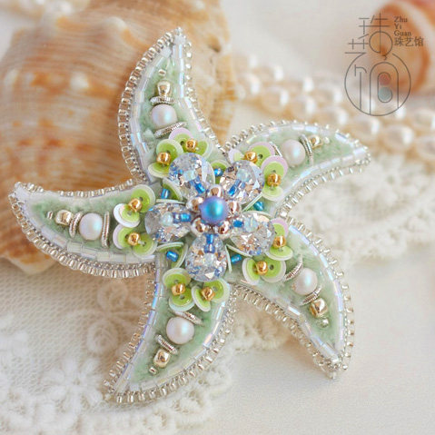 Pearl Art Hall Original (Sakura Star) embroidery French embroidery diy chest needle hair package package package