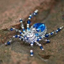 Pearl Art Gallery Original Insect Spider Breast Stitch Pearl Embroidered Material Bag DIY Method Embroidery Imported Pearl Send Best Friend Gift