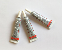 E6000 slow dry glue 15ml with needle to sell single pat without shipping with the material bag