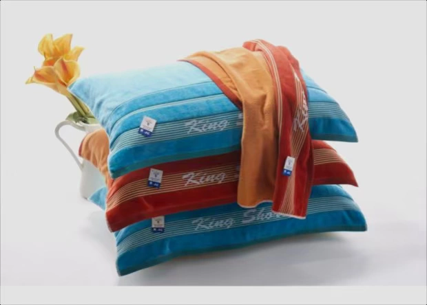 Khăn gối vàng cotton đơn giường cung cấp Thoải mái cotton mềm mại thoáng khí khăn gối - Khăn gối khăn trải gối