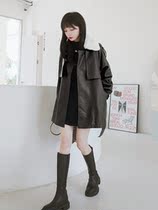 MAJE DVAWN curly clothing womens winter plus suede thickened in Korean version retro small sub-short-style overcomes