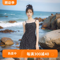 lulu cozy slimming beautiful and high-end ~ skirt style small fresh INS style split swimsuit for women