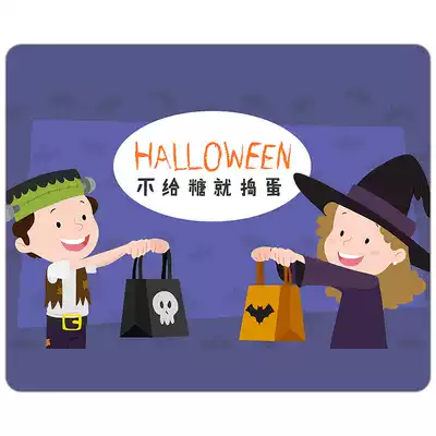 Holiday mouse pad Halloween mouse pad Halloween mouse pad Halloween gift DIY mouse pad specifications 18*22*0 3cm