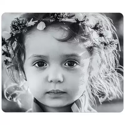 Art design mouse pad figure portrait child Wolf DIY mouse pad specification 18*22*0 3cm