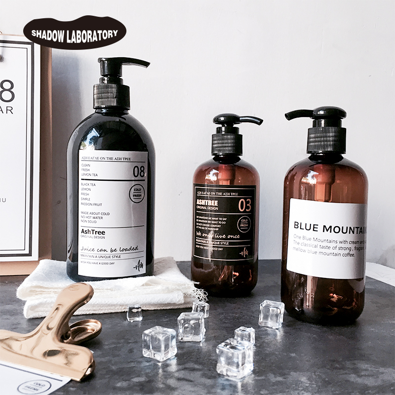 Ins net red explosions home sub-packaging bath bottle shampoo emulsion shower gel sub-packaging portable plastic sub-packaging bottle