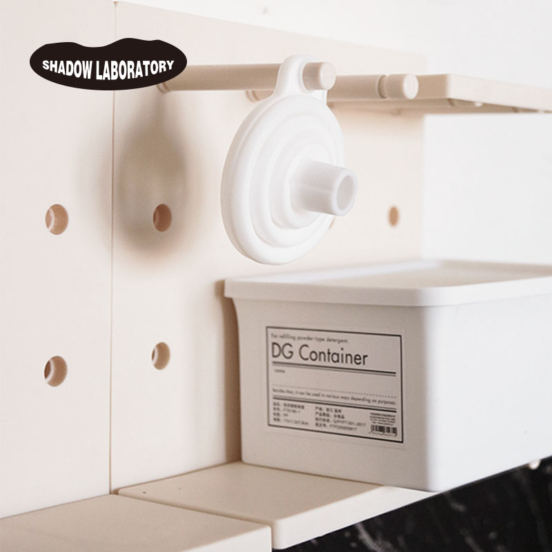 ins Nordic minimalist silicone Silicone Funnel can fold Hanging Household Kitchen Soy Sauce Bottle Detergent Funnel Split