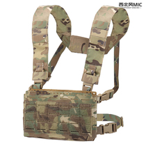 MK5 split lightweight nylon CS tactical quick-release chest mount outdoor hiking and cycling front multi-purpose load chest bag