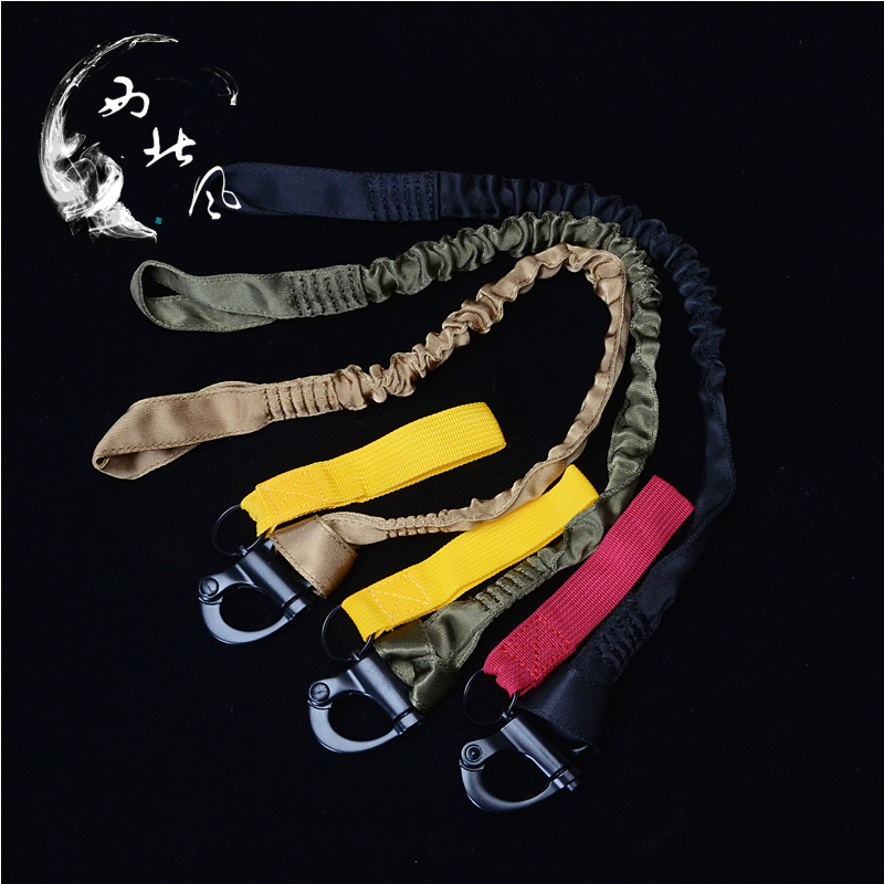 Northwest wind field mission rope quick release safety rope Outdoor CS quick release rope Steel buckle function rope