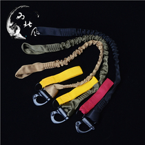Northwest wind field mission rope quick release safety rope outdoor CS quick release rope steel buckle function rope